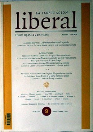 La Ilustracion Liberal. Revista española y americana. nº 9 septiembre 2001