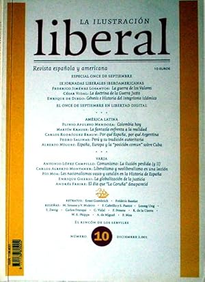 La Ilustracion Liberal. Revista española y americana. nº 10, diciembre 2001