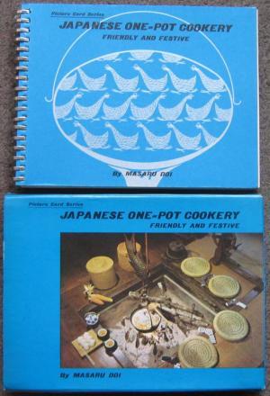 Seller image for PICTURE CARD SERIES. JAPANESE ONE-POT COOKERY. FRIENDLY AND FESTIVE. for sale by Graham York Rare Books ABA ILAB