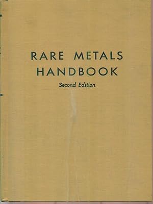 Seller image for Rare Metals Handbook for sale by Librodifaccia