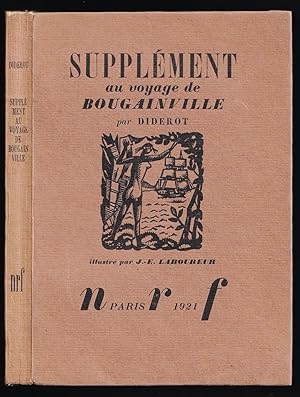 Image du vendeur pour SUPPLMENT AU VOYAGE DE BOUGAINVILLE, ou Dialogue entre A et B sur l'inconvnient d'attacher des ides morales  certaines actions physiques qui n'en comportent pas. 1771. [Exemplaire sur vlin] mis en vente par Librairie Le Livre Penseur