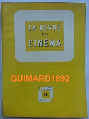 La Revue du cinéma n°16 août 1948