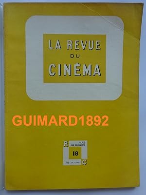 La Revue du cinéma n°18 octobre 1948