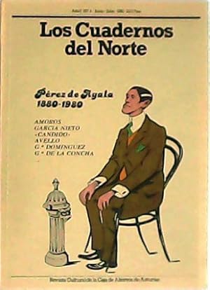 Bild des Verkufers fr LOS CUADERNOS DEL NORTE N 2. Revista cultural. Prez de Ayala 1880-1980. Tcnicas cinematogrficas en las primeras novelas de R. Prez de Ayala. Las retricas de Belarmino y Apolonio. Colaboran: Amoros, Garca Nieto, "Cndido", Garca Domnguez, Garca de la Concha. J. I. Gracia Noriega. zum Verkauf von Librera y Editorial Renacimiento, S.A.