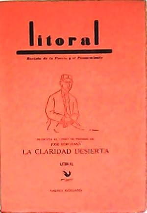 Immagine del venditore per LITORAL. Revista de la Poesa y el Pensamiento. Presenta el libro de poemas de Jos Bergamn: La claridad desierta. venduto da Librera y Editorial Renacimiento, S.A.