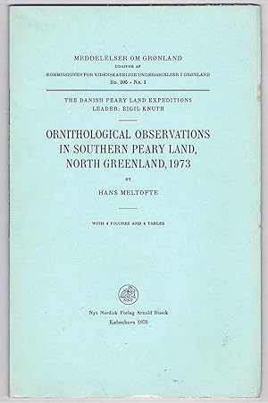 Ornithological Observations in Southern Peary Land, North Greenland, 1973