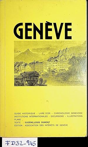 Bild des Verkufers fr Genve : Guide zum Verkauf von ANTIQUARIAT.WIEN Fine Books & Prints