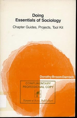 Seller image for Doing Essentials of Sociology : Chapter Guides, Projects, Tool Kit for sale by Librairie Le Nord