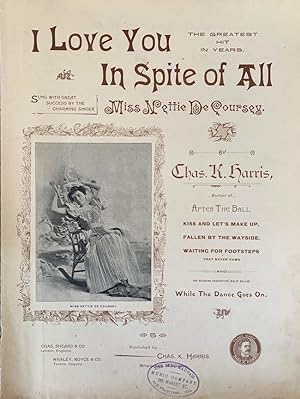 Seller image for I Love You In Spite Of All for sale by Randall's Books