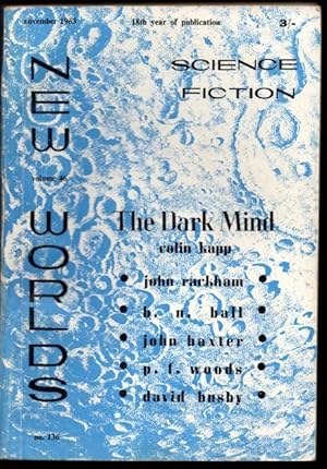 Bild des Verkufers fr New Worlds Science Fiction No 136 Vol 46 September 1963 zum Verkauf von Raymond Tait