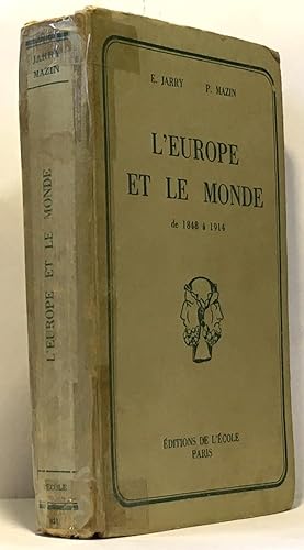 Seller image for L'Europe et le monde de 1848  1914 for sale by crealivres