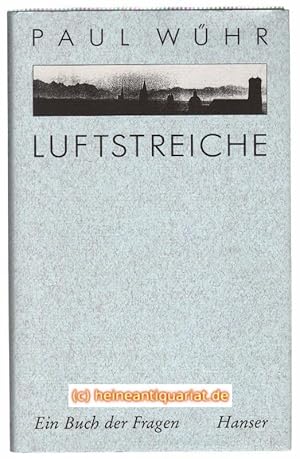 Bild des Verkufers fr Luftstreiche. Ein Buch der Fragen. zum Verkauf von Heinrich Heine Antiquariat oHG