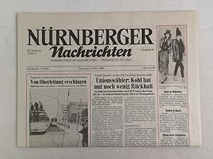 Nürnberger Nachrichten. Nordbayerische Nachrichten - Fränkische Zeitung. Ausgabe A. Dienstag. 21....