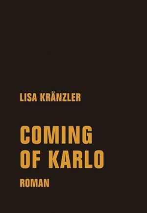 Seller image for Coming of Karlo for sale by Rheinberg-Buch Andreas Meier eK