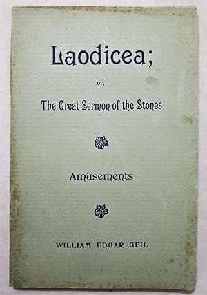 Laodicea; or, The Great Sermon of The Stones