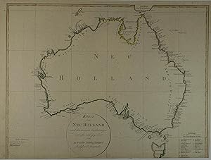 Karte von Neu Holland nach den neuesten Entdeckungen entworfen und gezeichnet von D. Friedr. Ludw...