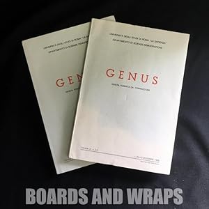 Genus Rivista fondata da Corrado Gini