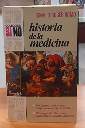 Imagen del vendedor de HISTORIA DE LA MEDICINA a la venta por Libros Tobal