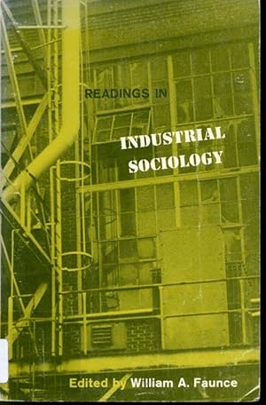 Seller image for Readings in Industrial Sociology for sale by Librairie Le Nord
