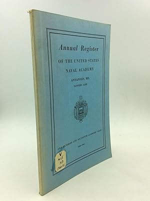ANNUAL REGISTER OF THE UNITED STATES NAVAL ACADEMY, Annapolis, MD 1960-1961
