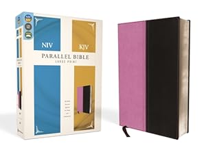 Seller image for Side-By-Side Bible-PR-NIV/KJV-Large Print (Leather / Fine Binding) for sale by BargainBookStores