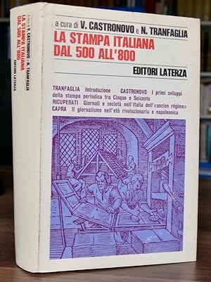 Bild des Verkufers fr LA STAMPA ITALIANA DAL 500 ALL'800 zum Verkauf von Librairie Le Trait d'Union sarl.