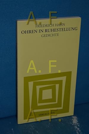 Bild des Verkufers fr Ohren in Ruhestellung : Gedichte (Lyrik aus sterreich 85) zum Verkauf von Antiquarische Fundgrube e.U.