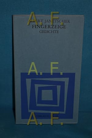 Seller image for Fingerzeige : Gedichte (Lyrik aus sterreich 18) for sale by Antiquarische Fundgrube e.U.
