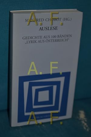Immagine del venditore per Auslese : Gedichte aus 100 Bnden "Lyrik aus sterreich" (Lyrik aus sterreich 100) venduto da Antiquarische Fundgrube e.U.