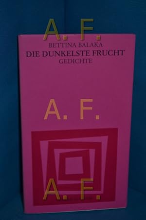 Immagine del venditore per Die dunkelste Frucht : Gedichte (Lyrik aus sterreich 60) venduto da Antiquarische Fundgrube e.U.