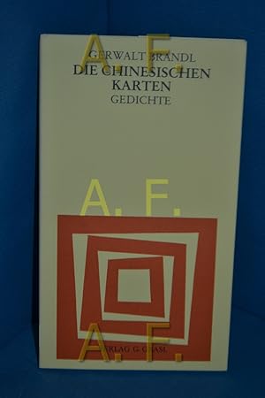 Bild des Verkufers fr Die chinesischen Karten : Gedichte (Lyrik aus sterreich 65) zum Verkauf von Antiquarische Fundgrube e.U.