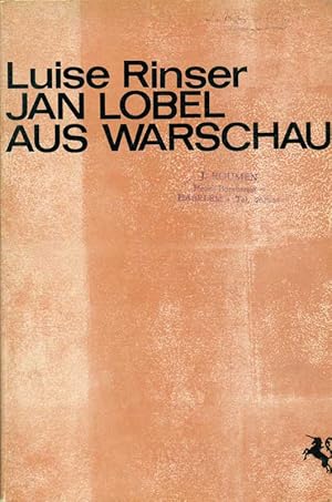 Seller image for Jan Lobel aus Warschau. Erzhlung. for sale by Online-Buchversand  Die Eule