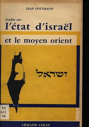 Bild des Verkufers fr tudes sur l'tat d'Isral et le Moyen-Orient zum Verkauf von Antiquariat Bookfarm