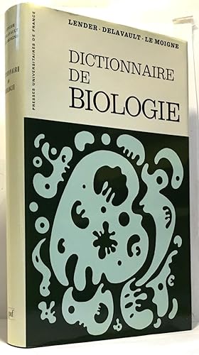 Immagine del venditore per Dictionnaire de Biologie venduto da crealivres