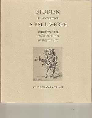 Seller image for Studien zum Werk von A. Paul Weber. for sale by Antiquariat Andreas Schwarz