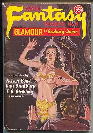 Bild des Verkufers fr Avon Fantasy Reader #11 1949-Spicy Good Girl Art-pulp fiction-Bradbury-FN+ zum Verkauf von DTA Collectibles