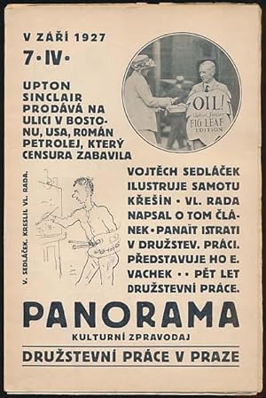 Panorama. Kulturni Zpravodaj. Rocnik IV. Cislo 7. Zari 1927.