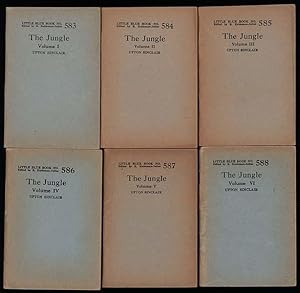 Imagen del vendedor de The Jungle. 6 Bnde (komplett). Edited by E. Haldeman-Julius. (Deutscher Titel: "Der Sumpf"). a la venta por Antiquariat Lenzen