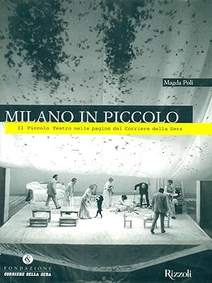 Bild des Verkufers fr Milano in piccolo zum Verkauf von Librodifaccia