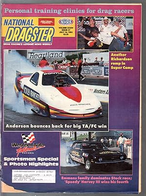 National Dragster-NHRA 7/16/1993-Western Auto Nationals Open-Emmons III-G