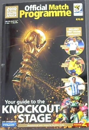 2010 Fifa World Cup South Africa Knockout Stage Official Match Programme