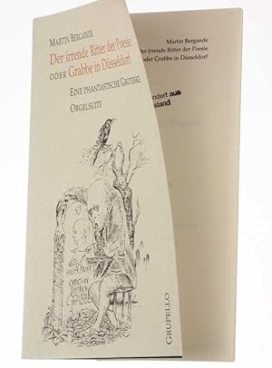 Imagen del vendedor de Der irrende Ritter der Poesie oder Grabbe in Dsseldorf. Eine phantastische Groteske. Orgelsuite. Mit neun Zeichnungen von Joachim Klinger. Nachwort von Bernd Kortlnder. a la venta por Antiquariat Lehmann-Dronke