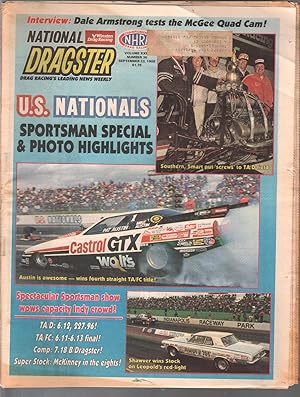 National Dragster-NHRA 9/23/1988-U.S Nationals Sportsman Special-Pat Austin-VG