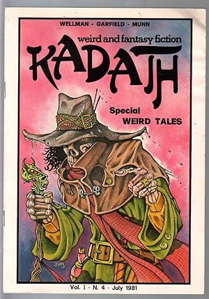 Kadath #4 1981-Limited to 100 copies-#69 signed-Wellman-Garfield-G