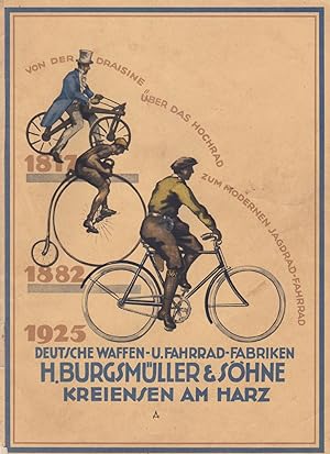 Deutsche Waffen- und Fahrrad-Fabriken H.Burgsmüller & Söhne, Kreiensen i. Harz. Haupt-Katalog 192...