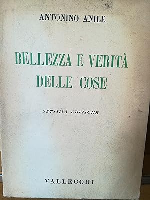 Bellezza e verità delle cose (La divina realtà).