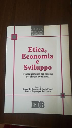 Imagen del vendedor de Etica, economia e sviluppo a la venta por librisaggi