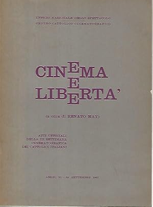 Seller image for Cinema e libert for sale by librisaggi