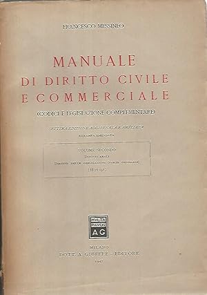 Manuale di diritto civile e commerciale. Volume II