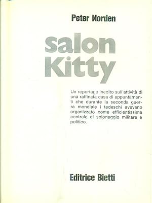 Bild des Verkufers fr Salon Kitty zum Verkauf von Librodifaccia